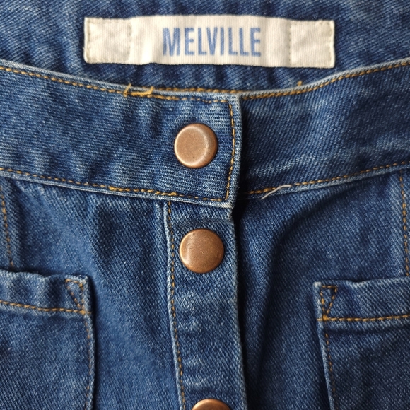 Brandy Melville Women's Jean Skirt - Size: 28 - Color: Blue - NWOT - Picture 9 of 9